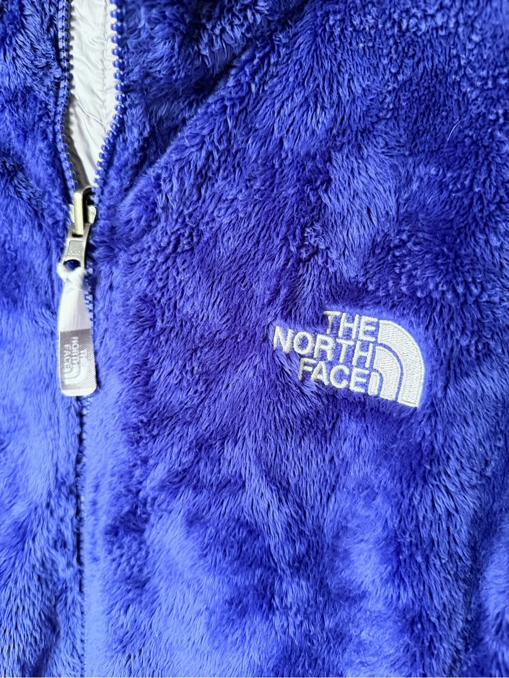 The North Face Men’s Plush Full-Zip Jacket in Royal Blue